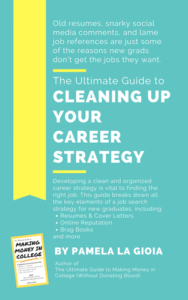 cleaning up career strategy